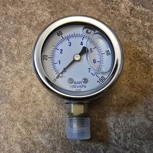 Stainless Steel | GRAINGER | Industrial Pressure Gauge